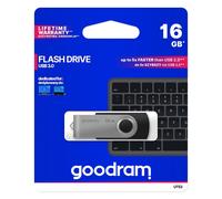 GoodRAM Pendrive 16GB UTS3 BLACK USB 3.0 - retail blister - UTS3-0160K0R11