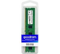 Goodram - RAM DIMM DDR4-4GB 2400MHz CL17-1.2V Memoria per Desktop, Memoria per Laptop - Single Rank - Configurazione a canale singolo - Componenti di alta qualità - Nero, 133.35x31.25x2.5mm