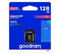 Goodram Micro Sd M1aa Cl10 Uhs-i 128gb+adattatore One Size Black / White