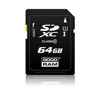Goodram Scheda di memoria S1A0 UHS-I 64 GB SDXC UHS-I Class 10 - Scheda di memoria (64 GB, SDXC, classe 10, UHS-I, 60 MB/s, nero)