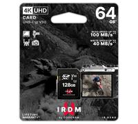GoodRAM Scheda SD 64GB UHS-I U3 Alta Velocità Memoria IR-S3A0-0640R12