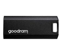 GoodRam - Disco rigido SSD esterno da 1TB - USB 3.2 Gen. 2x2 Tipo-C - Move Ridge Nero - Velocità di lettura fino a 2000MB/s, velocità di scrittura fino a 2000MB/s - Custodia in metallo - 75×32×9,5mm