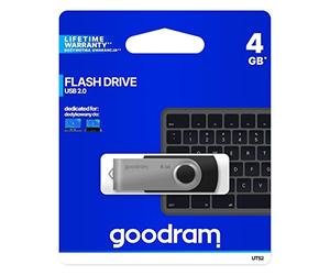Goodram - Stick USB2.0 4 GB Good Drive Twister [BK]