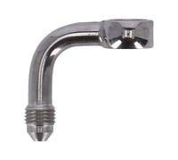 Goodridge, attacco banjo Slimline da 7/16", 90 gradi. Acciaio inossidabile