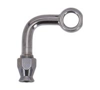 Goodridge, raccordo banjo da 3/8" (10 mm) con curvatura laterale a 90 gradi