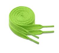 GOODSALEOK 2 Paia Di Lacci Scarpe Da 8mm Per Sneakers Stringhe Scarpe Piatti Ideato Per Le Scarpe Casual Per Bambini E Adulti Verde Mela-180CM