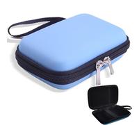 Goodshop001 Custodia per navigatore GPS rigida compatibile con Garmin Edge Explore 2 Garmin Edge 840 830 820 540 530 1050 1040 1030 Plus Cavi e registratore audio Roland R-07 (blu)