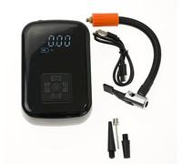GoodTradeHub Compressore d'aria portatile, 3600 mAh, 150 PSI, pompa ad aria elettrica con display LCD, 4 modalità, per bicicletta, moto, scooter