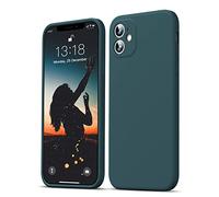 GOODVISH Cover in Silicone Morbida Ultra Sottile Compatibile con iPhone 11 6.1 '',con Protezione per Fotocamera, Custodia Protettiva Antiscivolo progettata per iPhone 11 Telefono Case, Verde Scuro