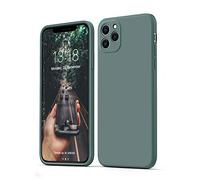 GOODVISH Cover per iPhone 11 Pro 5.8 '' Silicone Morbida Ultra Sottile,con Protezione per Fotocamera, Custodia Protettiva Antiscivolo Progettata per iPhone 11 Pro Case,Verde