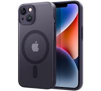 GOODVISH Custodia magnetica per iPhone 13, compatibile con custodia magnetica, resistente agli urti, traslucente per iPhone 13 da 6,1 pollici, viola scuro