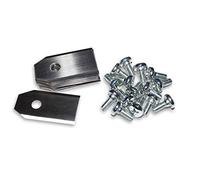 Goodway 30 lame per coltelli/entrambi i lati (0,75 mm/3,1 g) su entrambi i lati per Husqvarna e Gardena Automower