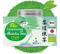 Goodwei Matcha Cerimoniale Chado - Tè Verde Polvere Matcha Biologico Giapponese - Ceremonial Grade primo raccolto, 40g