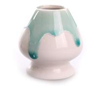 Goodwei Porta Frusta in Ceramica Chasentate - Supporto per Frusta Matcha | Accessori per la cerimonia del tè (Suiteki)