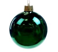 Goodwill Sfera Pallina Natalizia da Appendere in Vetro Lucido Verde D20 cm