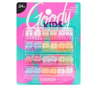 Goody Classics Mini Claw Clips - 2 Count (Pack of 1) Assorted Colors - Great for Easily Pulling Up Your Hair - Pain-Free Hair Accessories for Women