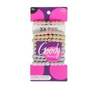 GOODY Forever - Elastici da 6 mm, 10 ct, colore: argento biondo
