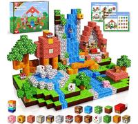 Goody King Costruzioni Magnetiche, 100 Pezzi Cubi Magnetici per Bambini, Giocattoli Magnetici Creativi Montessori da 3 4 5 6 7 Anni Ragazzo e Ragazza Magnetic Building Blocks Regali di Bambini
