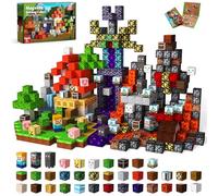 Goody King Costruzioni Magnetiche, 150 Pezzi Costruzioni Magnetiche per Bambini, Porta del Tempo della Foresta, Montessori Creativi Regali da 3-9 Anni Ragazzo e Ragazza Magnetic Building Blocks