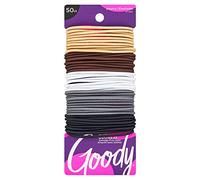 Goody Ouchless Braided Elastics, Value Pack, 2 mm, 50 Count by 3M
