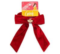 GOODY Ouchless - Elastico per capelli con fiocco XL, motivo: principesse Disney, Belle, per uomini, donne, ragazzi e ragazze, stile con facilità e mantiene i capelli al sicuro per un comfort tutto il