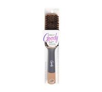 Goody Straight Talk - Spazzola per capelli con setole di cinghiale, colore: grigio e blu, 1 ct
