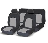 GoodYear 77123 Grey Set Completo Fodere per Auto Speed Up 1, Universali, Nero/Grigio