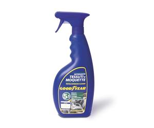 Goodyear 77801 Detergente Tessuti e Moquette 750ml, 5 in 1, Pulizia Auto, per Sedili, Poggiapiedi e Baule