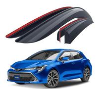 Goodyear Adesivo Deflettori antiturbo compatibile con Toyota Corolla Hatchback 18-26 E21 -Accessori auto -Deflettori finestrini -Deflettore aria auto -Protezione meteo - Facilità di installazione -4Pz
