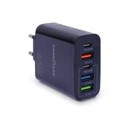 Goodyear Caricatore Telefono 220V 5 Porte: 3 USB + 2 USB-C, 65W, Caricabatterie