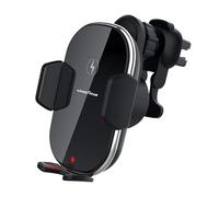 Goodyear Caricatore Wireless Magnetico Motorizzato, Porta Telefono Automatico per Bocchette Aerazione, Fino a 6.7'' 92mm, per IPhone, Samsung ecc.