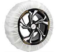 Goodyear, Catene da Neve in Tessuto Ultra GRIP Taglia XL, Set 2 Pezzi, Montaggio Rapido Senza Vibrazioni per Cerchi in Lega, Omologate EN 16662-1, Sicurezza e Trazione su Ghiaccio