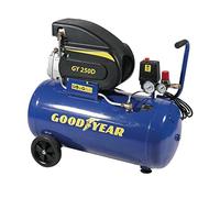 GOODYEAR Compressore d'Aria 2CV 1500W 8 Bar 200 Litri al Minuto