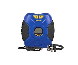 Goodyear Compressore Digitale 90 PSI / 6.20 Bar 10 Ampere con Connettore a 12 V Goodyear, Blu, 90 PSI / 6.2 Bar