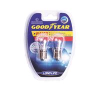 GOODYEAR Coppia Lampada Lampadina per Segnalatori Frecce Auto 12V BA15S 21W