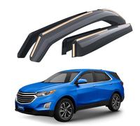 Goodyear Deflettori per finestre a canale infrangibili Chevrolet (Chevy) Equinox 2018-2024, protezioni antipioggia, visiere per finestre, accessori per auto, 4 pezzi - GY003489