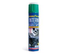GOODYEAR Detergente Spray 650ml per Tessuti e Moquette Auto Altissima Qualità
