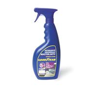Goodyear Detergente Universale Auto 750 ml - Pulitore Interni 6 in 1, Rimuove Sporco e Macchie, Igienizza e Ravviva Le Superfici, Ideale per Una Pulizia Completa e Senza Aloni