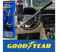 Goodyear Elite - Bloccasterzo Resistente con 2 Chiavi e Custodia RFID per Auto, Funziona con Tutte Le Marche e Modelli