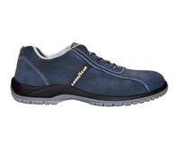 Goodyear G138/3052C - Scarpe antinfortunistiche Unisex S1P SRC - Pelle Serratura Blu - Protezione Composite - Antiscivolo - Ideale per lavoro interno ed esterno - Taglia 41