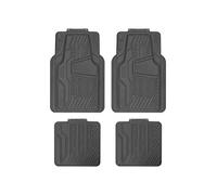 Goodyear Tappetini per auto GOD9017 – Set 4 pezzi in gomma ritagliabili, Nero (America)