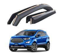 Goodyear Incasso Deflettori antiturbo Compatibile con Ford EcoSport 2014-2023 - Accessori Auto - Deflettori finestrini - Deflettore Aria Auto - Protezione Meteo - Facilità di Installazione -4 Pz