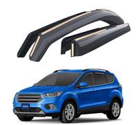 Goodyear Incasso Deflettori antiturbo Compatibile con Ford Kuga II 2013-2019 - Accessori Auto - Deflettori finestrini - Deflettore Aria Auto - Protezione Meteo - Facilità di Installazione -4 Pz