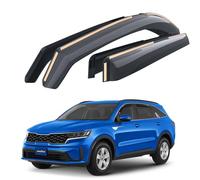 Goodyear Incasso Deflettori antiturbo Compatibile con Kia Sorento 2020-2025 SUV MQ4 - Accessori auto - Deflettori finestrini - Deflettore aria auto -Protezione meteo - Facilità di installazione - 4 Pz