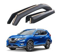 Goodyear Incasso Deflettori antiturbo Compatibile con Nissan X-Trail 2014-2021 (III) - Accessori Auto - Deflettori finestrini - Deflettore Aria Auto - Protezione Meteo - Facilità di installazione-4Pz
