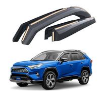 Goodyear Incasso Deflettori antiturbo Compatibile con Toyota RAV4 2019-2025 XA50 (MK5) - Accessori Auto -Deflettori finestrini -Deflettore Aria Auto - Protezione Meteo - Facilità di installazione-4Pz