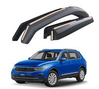 Goodyear Incasso Deflettori antiturbo Compatibile con Volkswagen Tiguan 16-23 Non Allspace -Accessori Auto -Deflettori finestrini -Deflettore Aria Auto -Protezione Meteo Facilità di installazione-4Pz