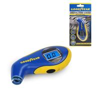 Goodyear Manometro digitale per pneumatici con display LCD, misurazione precisa da 0 a 150 psi, compatto e portatile, ideale per auto, moto e biciclette, design durevole ed ergonomico