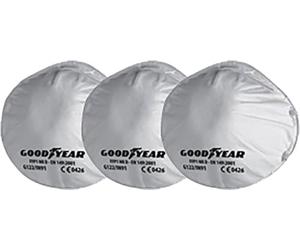 Goodyear Mascherina protettiva FFP1 tre pezzi bianca mod. G122/IN91 Lavoro