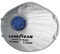 Goodyear Mascherina protettiva FFP2 con valvola mod. G122/IN92V Lavoro
